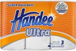 Handee Ultra Paper Towel 3 Pack $2 @ BIG W (in Store Only)