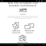 Win a Runway Experience at Australian Fashion Week in Sydney for 2 Worth $2,300 from CUE