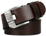 Men Leather Belt US$6.49 (~A$8.42) + US$6.99 (~A$9.07) Delivery ($0 with US$25 (~A$32.45) Spend) @ Beltbuy