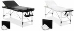 Zenses Portable Aluminum 4 Fold Massage Table (White) $114 Delivered (Was $199) @ Harvey Norman