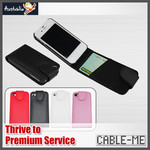 iPhone 4 / 4S Brushed Aluminium Case or Flip Wallet Leather Pouch @ $4.50 Delivered