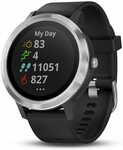 Garmin Vivoactive 3, GPS Fitness Smartwatch, Stainless, Black $199.41 + Delivery ($0 with Prime) @ Amazon US via AU