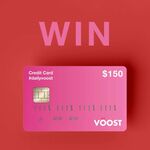 Win 1 of 5 $150 Prepaid VISA Cards from Voost