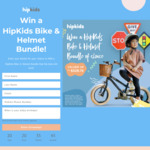 Win a Bike & Helmet Bundle of Choice Valued up to $329.75 from Hipkids