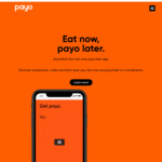 [NSW, VIC, QLD] $10 off $25 Minimum Spend at Supported Venues via Payo (Eat Now, Pay Later app)