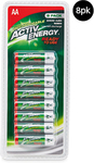ALDI Rechargeable AA and AAA Batteries 8-Pack A$11.99 Each in-Store @ ALDI Special Buys
