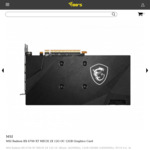MSI Radeon RX 6700 XT Mech 2X 12G OC Graphics Card $870 + $15 Delivery ($0 MEL C&C) @ Yoo's Technology