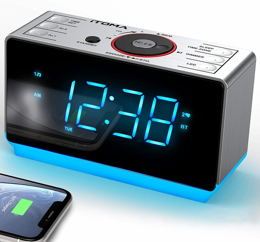 Digital Alarm Clock Radio with Bluetooth 39.09 Delivered iTOMA Store via Amazon AU OzBargain