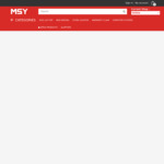 Extra 10% off Sitewide @ MSY