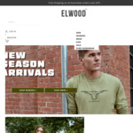 50% off Full Priced Items + $9.95 Delivery ($0 with $79 Order) @ Elwood Clothing