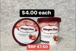 [VIC] Häagen-Dazs Strawberries & Cream Ice Cream 457ml $4 @ Savemore, Springvale