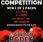 Win 1 of 2 Oberon Rodeo VIP Prize Packs from Oberon Rodeo