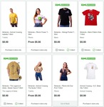$5 Nintendo Tee (Multiple Size/Styles Available) + Delivery ($0 C&C) @ Zing Pop Culture