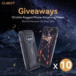 Win 1 of 10 Cubot KingKong Power Rugged Phones from Cubot