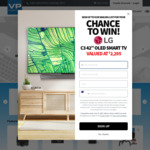 Win an LG C3 42" OLED Smart TV Valued at $2,295 from Videopro