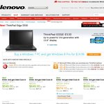 Lenovo ThinkPad EDGE E530 i7-3612QM + 15.6" 1600x900 LCD + Integrated 3G $868 Delivered