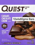 50% off 10 x 4pk Quest Protein Bars Caramel Chocolate Chunk 60g $85 Delivered @ OLIRIA