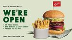 [NSW] Free Burgers for The First 50 Customers on 29 June, $15 Combos until 2 July @ Grill'd, Baulkham Hills