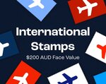 International Post Postage Stamps: $200 Face Value for $155.00 + Delivery @ Perforated Stamps