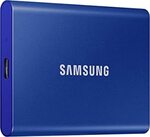 [Prime] Samsung T7 Portable SSD USB 3.2 (Blue): 1TB $92.35 Delivered @ Amazon AU