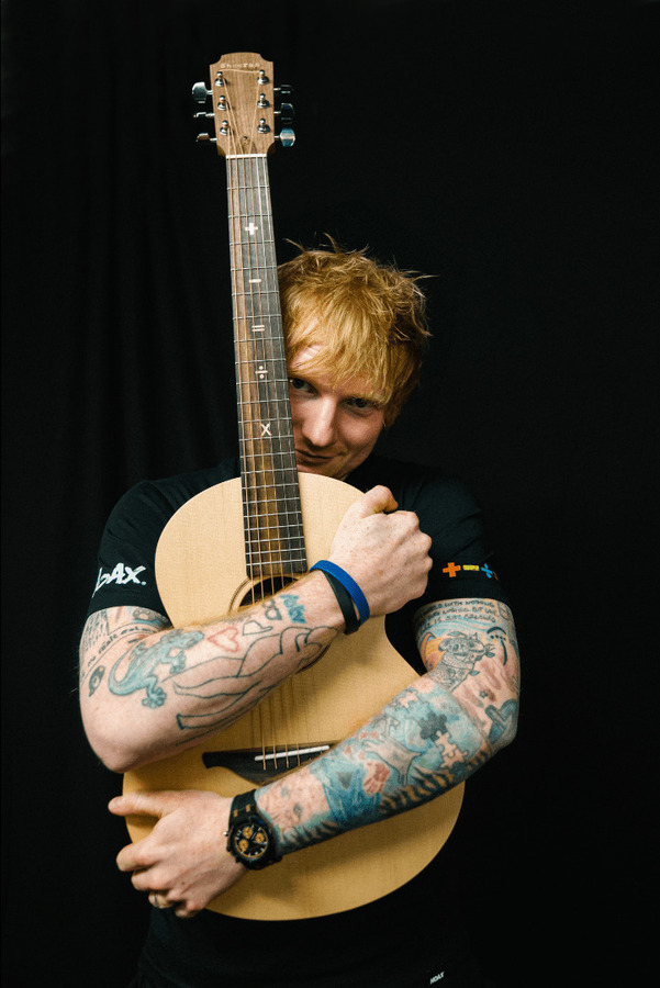 ed sheeran tour edition guitar