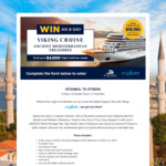 Win an 8-Day Viking Ancient Mediterranean Treasures Cruise for 2 (Istanbul to Athens) Worth $15,190 from Explore Travel