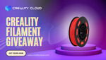 Win 1 of 5 Creality Ender-PLA Filament 250g 1.75mm (Red) from Creality