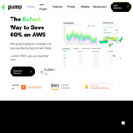 60% off Amazon Web Services Hosting @ Pump.co