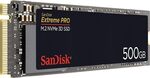 [Prime] SanDisk Extreme PRO M.2 NVMe 3D SSD, SSDXPM2 500GB $39.58 Delivered @ Amazon AU