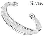 ikoala Silver Plated Cuff Bracelet just $7 - Free Shipping