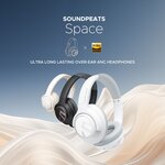 Win 1 of 5 SOUNDPEATS Space over Ear Headphones from SoundPeats