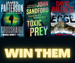 Win Three Hit Thrillers from Author Ted Galdi - April 2024