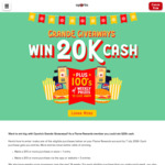 Win $20,000 Cash or Other Minor Prizes from Oporto [Purchase and Flame Rewards Member Required]