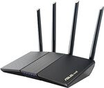 ASUS RT-AX1800S Dual Band Wi-Fi 6 (802.11ax) Router $80.80 Delivered @ Amazon AU