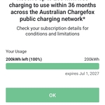 200kwh Free Charging When You Link Your Linkt Membership to Chargefox Account