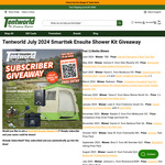Win a Smarttek Ensuite Shower Kit Worth $858.80 from Tentworld