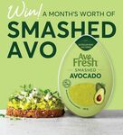 Win a Month's Worth of Smashed Avocado, Valued at $165 from AvoFresh