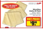 20pack Large Microfibre Cloths (40cm*40cm) $9.99 at Repco