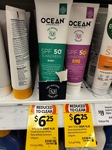 Ocean Australia Body/Kids SPF50+ 120g Mineral Zinc Sunscreen $6.25 @ Coles