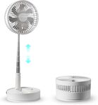 VEVOR 8 Inch AC Foldable Oscillating Standing Fan with Remote Control (7200mAh) $16.99 Delivered (+$30 to Select Areas) @ VEVOR