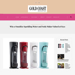 Win a Omnifizz Sparkling Water and Soda Maker Valued at $150 from Gold Coast Panache