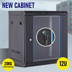 12RU Rack Cabinet 400mm Deep $119.97 Delivered @ Yarra Supply eBay