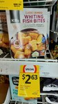 KB's Whiting Bites Classic Crumb 300g $2.63 (Was $10.50) @ Coles (in Store Only)