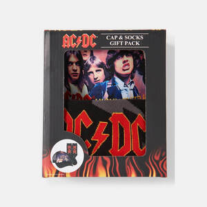 AC/DC License Gift Set (1 Baseball Cap + 1 Pair of Socks) $1 (Was $12) in Limited Stores (Sold Out Online) @ Kmart