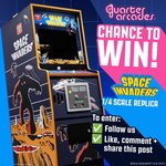 Win a Space Invaders 1/4 Scale Replica from Quarter Arcades