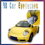 Curly Eyelashes for Car Headlights! $1.96 Delivered!