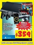 PS3 500GB Console+2 Controllers+Grid 2+Uncharted 2+HDMI Cable $360 Delivered @ JB