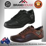 Diesel Mens Leather Lace up Spy Rocket Casual Shoes ONLY $49.95 + $9.95 Postage RRP $149.95!