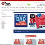 Mens Target Essential Cotton Polo Shirts Size S-3XL Half Price $6 @ Target (Save $6)