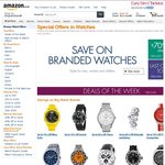 Amazon UK up to 70% off Watches